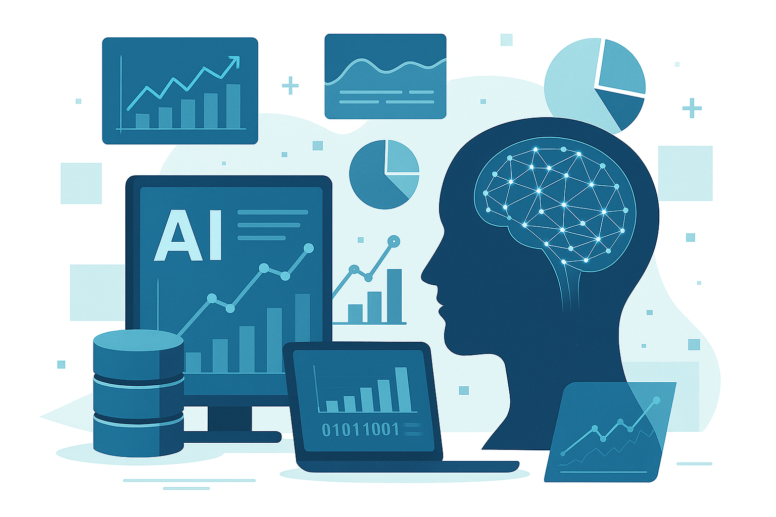 Futuristic multi-platform mobile UI
